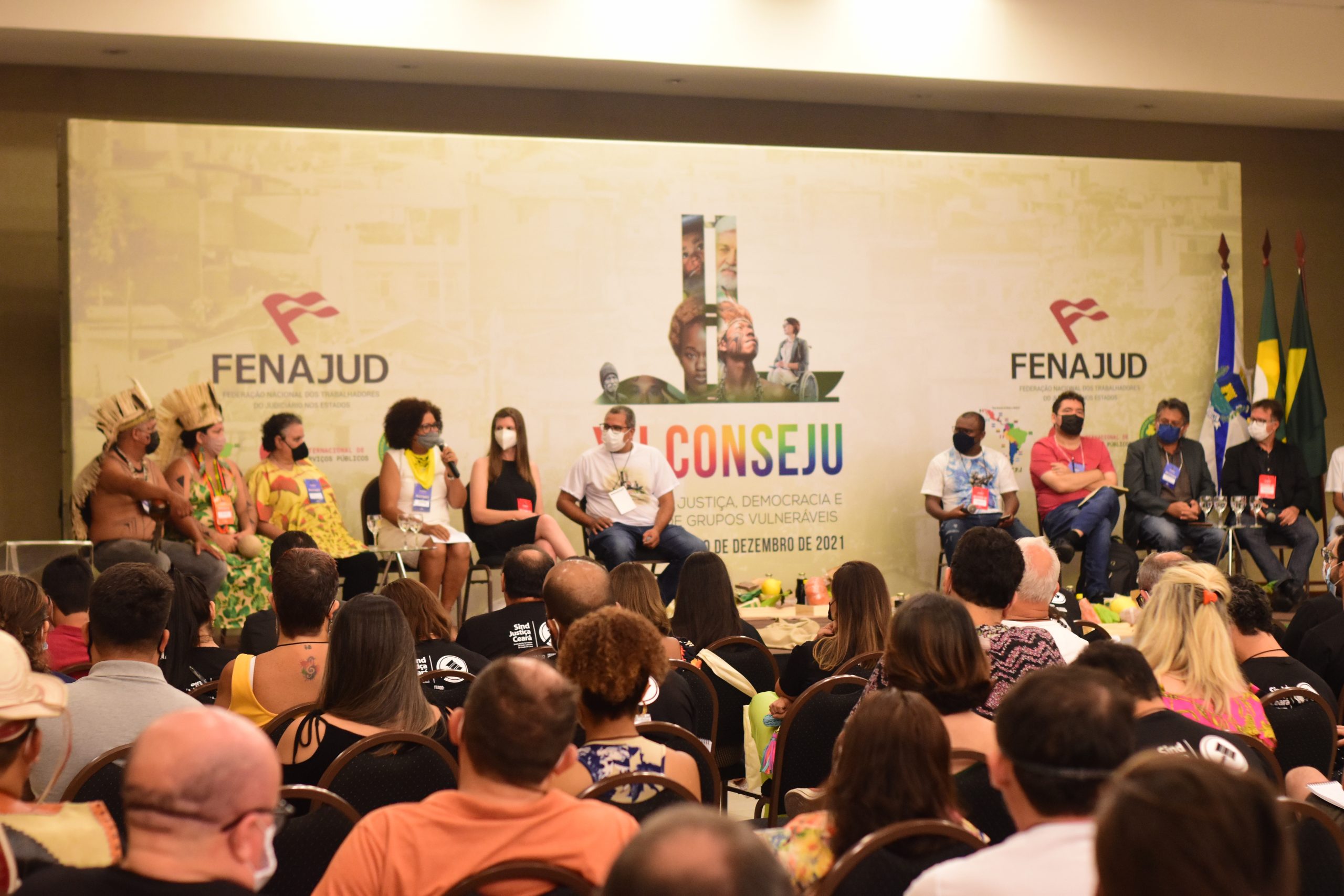 Diversidade e resistência marcam abertura do XII CONSEJU da Fenajud