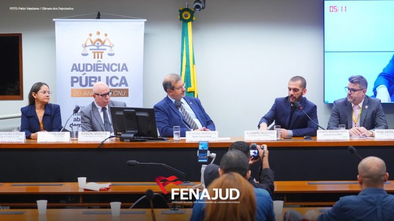 Em audiência na Câmara, Fenajud defende um CNJ mais democrático e menos intervencionista