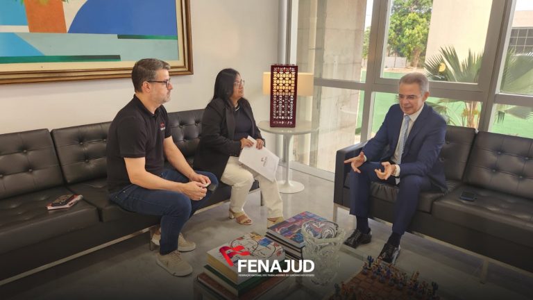 Fenajud se reúne com presidência do Consepre para tratar de avanços em pautas nacionais e valorização dos trabalhadores do Judiciário