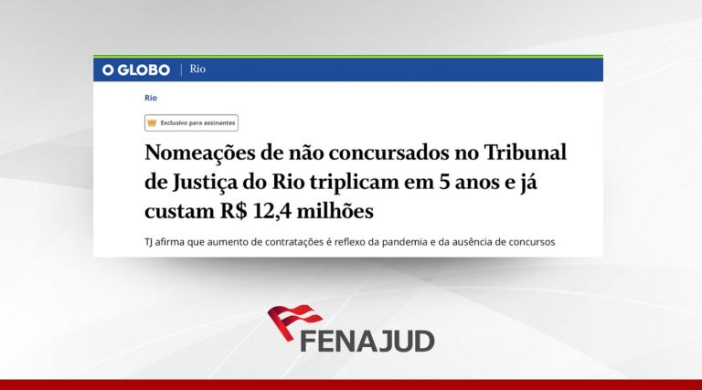 Resposta do Sindjustiça-RJ ao Jornal O Globo