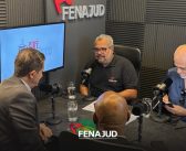 Fenajud inaugura estúdio de podcast, com “Café com Política” no novo espaço