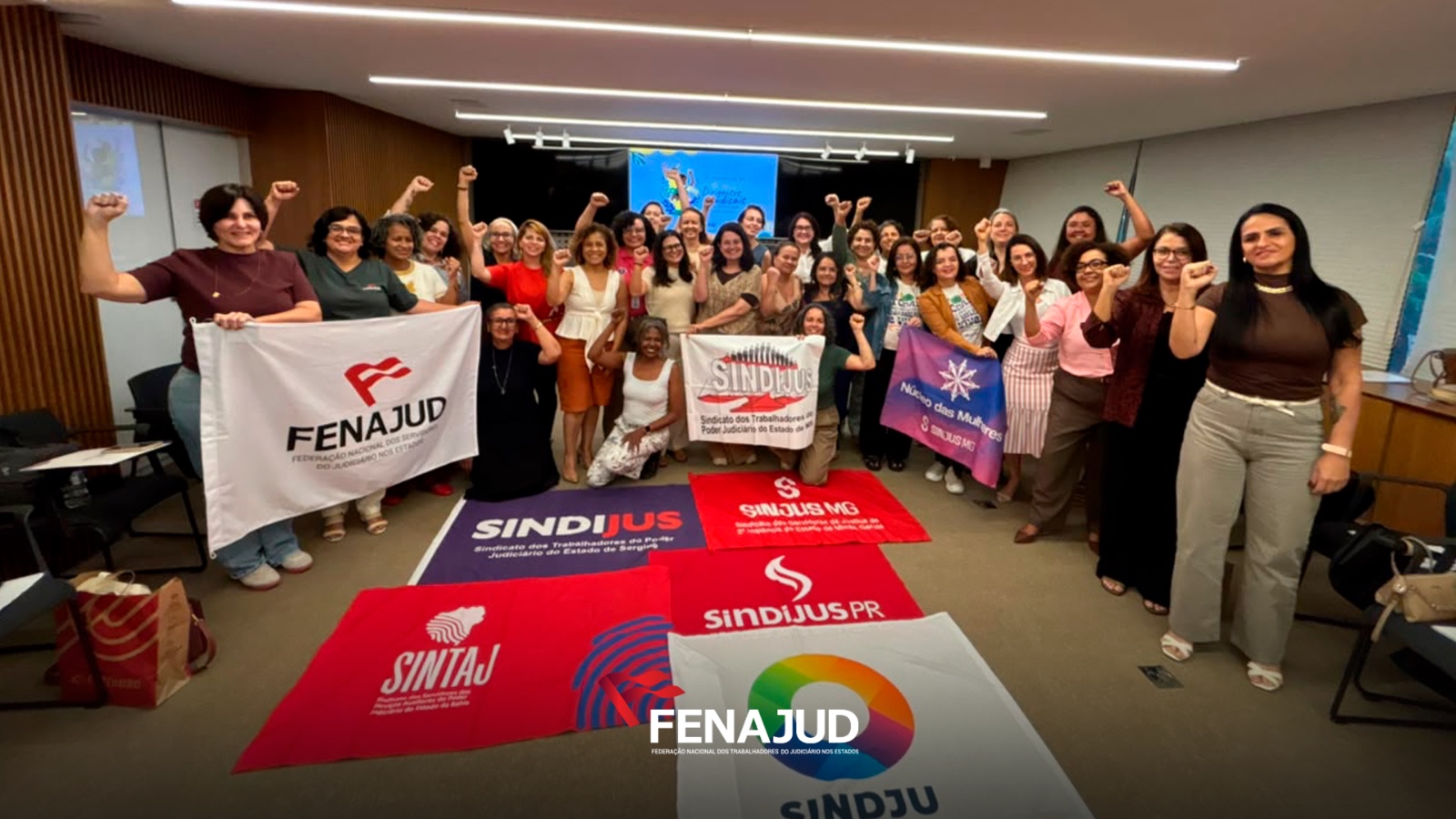 II Encontro de Mulheres Dirigentes Sindicais da Fenajud encerra com fortalecimento da participação feminina e construção coletiva