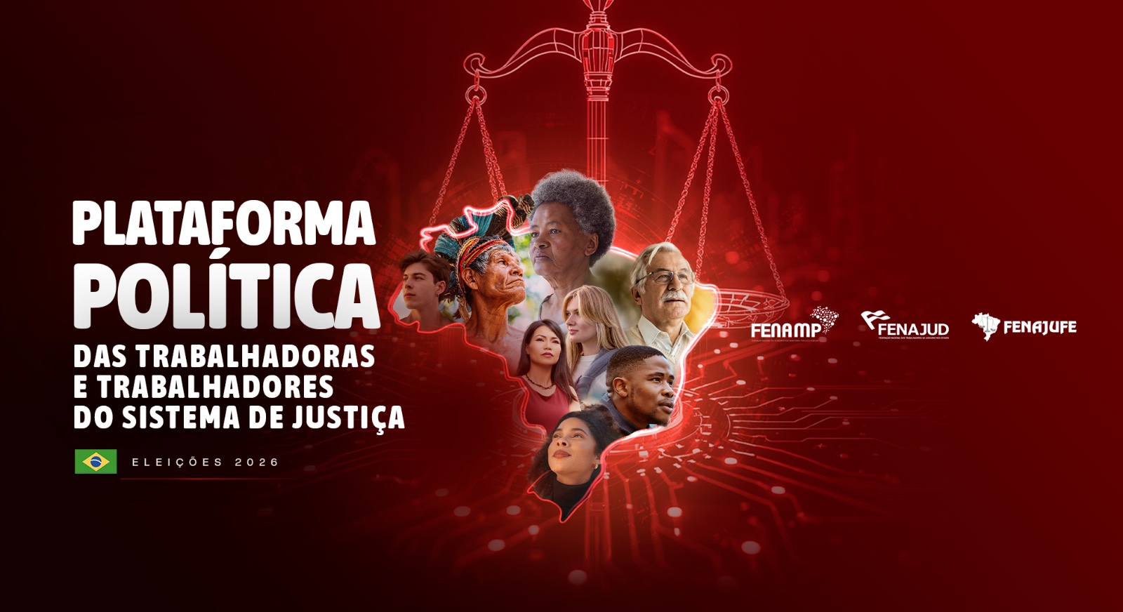 Fenajud, Fenajufe e Fenamp lançam Plataforma Política das Trabalhadoras e dos Trabalhadores do Sistema de Justiça
