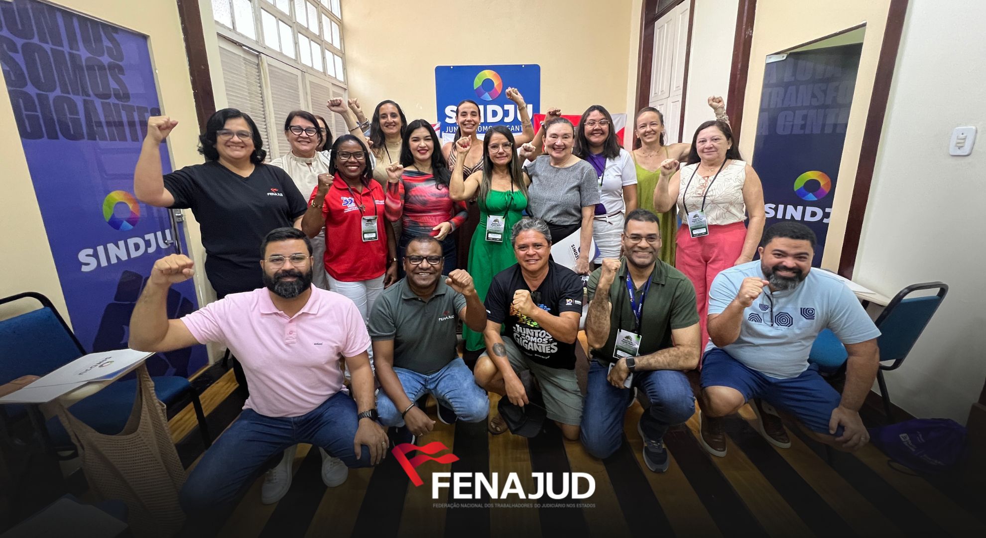 Fenajud reúne sindicatos da Região Norte em encontro de formação, debate e construção coletiva em Belém