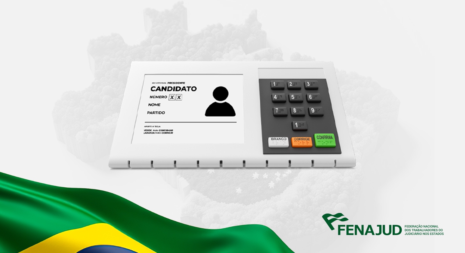 Eleições 2026: Fenajud se posiciona em defesa do Poder Judiciário, da democracia, do serviço público e dos direitos trabalhistas